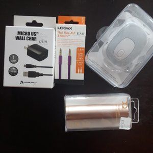 Portable power bank, wall charger, Ipad cable